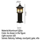 Moderne LED-Außenleuchte für Garten und Hof
