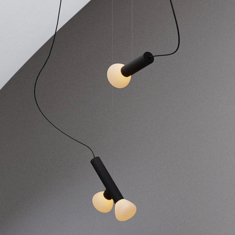 suspension design artistique luminaire décoratif cordon réglable - vue 5 sur 10
