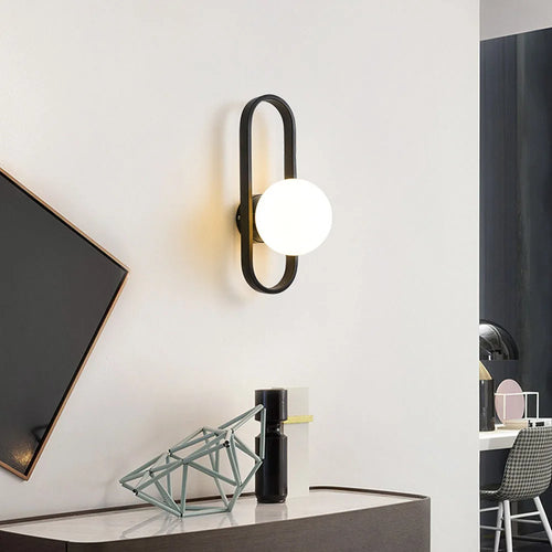 applique murale led de luxe minimalistes modernes d'intérieur