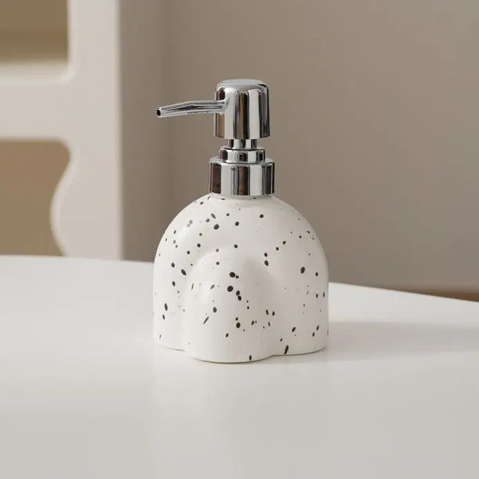 distributeur de savon en céramique portable pour shampoing et eau - vue 20 sur 21