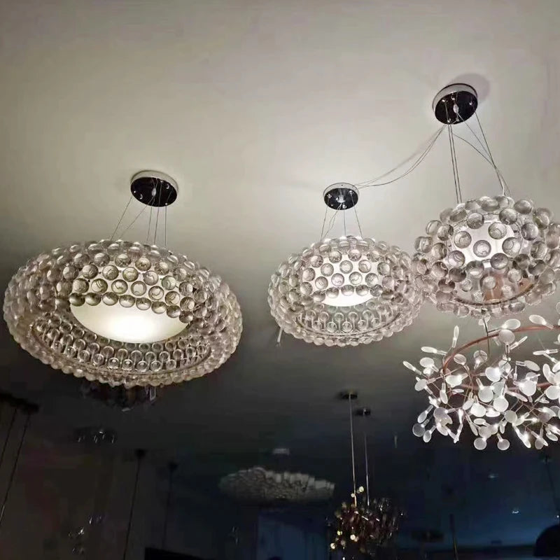 suspension moderne nordique ronde pour espace contemporain - vue 7 sur 6