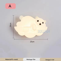 applique murale décorative en forme d'ours polaire idéale pour intérieur