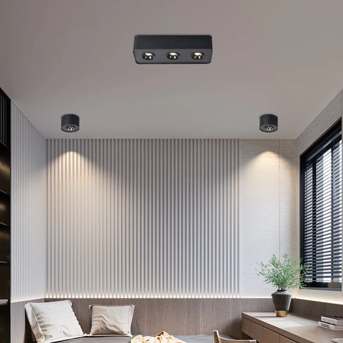 Smart Mijia Ultraflacher Vierfach-Spot COB LED-Deckenleuchte Quadratisch - vue 3 sur 16