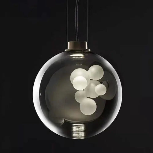 Sopa Globe Pendant Lamp Italy Bubble Glass Chandelier Suspension Hanging Light for Dining Living Room Kitchen