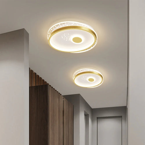 Moderner Deckenleuchte aus Schmiedeeisen mit kreativem geometrischem Design - vue 2 sur 12