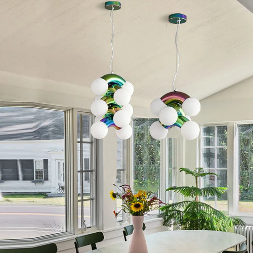 Nordische Ballon-Pendelleuchte Design für stilvolle Inneneinrichtung