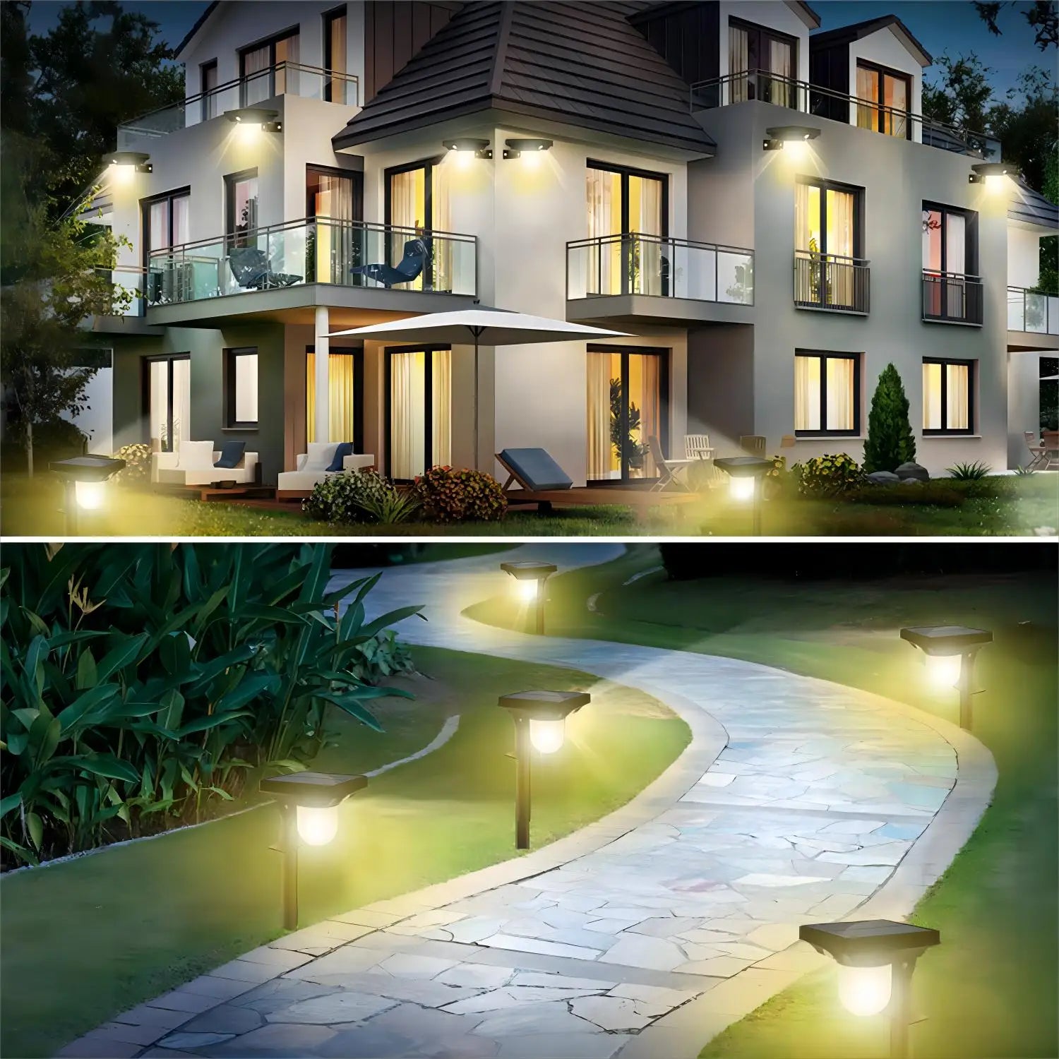Spot lumineux solaire LED à Induction du corps humain - vue 8 sur 7