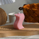 bougies parfumées géométriques pour décoration et cadeaux divers