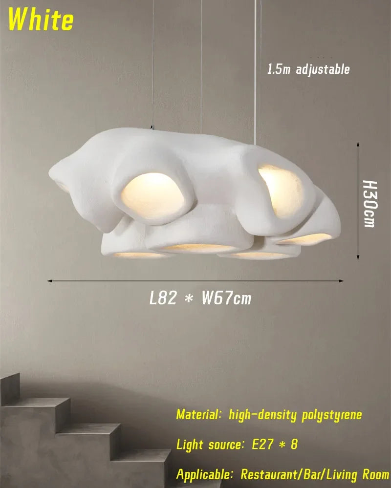 Nordischer Kronleuchter Wabi Sabi minimalistisches Design für die Innendekoration