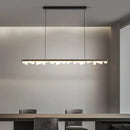Suspension design longue à LED