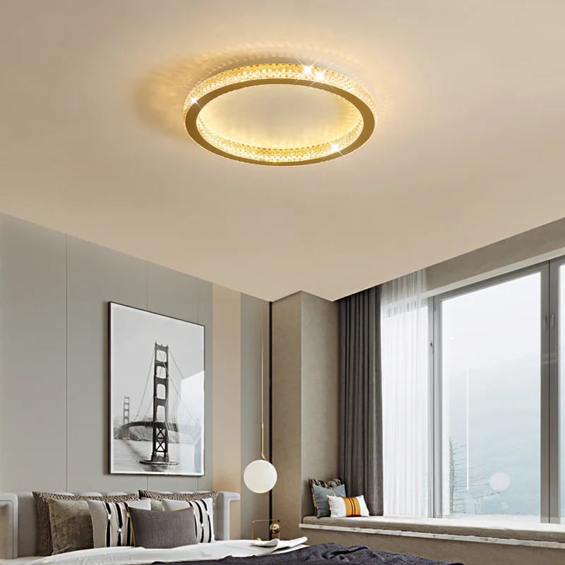 LED-Deckenleuchte nordisches Design modern und minimalistisch dekorativ - vue 6 sur 21