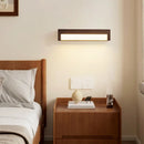 lampe de chevet rétro à grain de bois pour divers usages