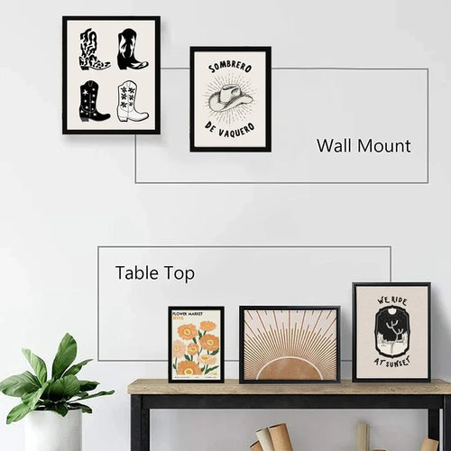 lot de 3 cadres photo modernes pour décoration murale - vue 9 sur 9