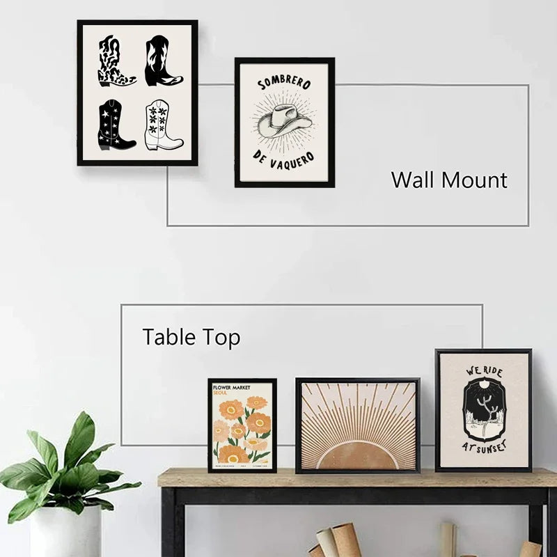 lot de 3 cadres photo modernes pour décoration murale - vue 9 sur 9