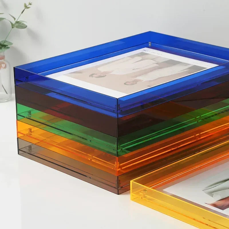 cadre acrylique transparent pour photos et décorations diverses - vue 7 sur 15