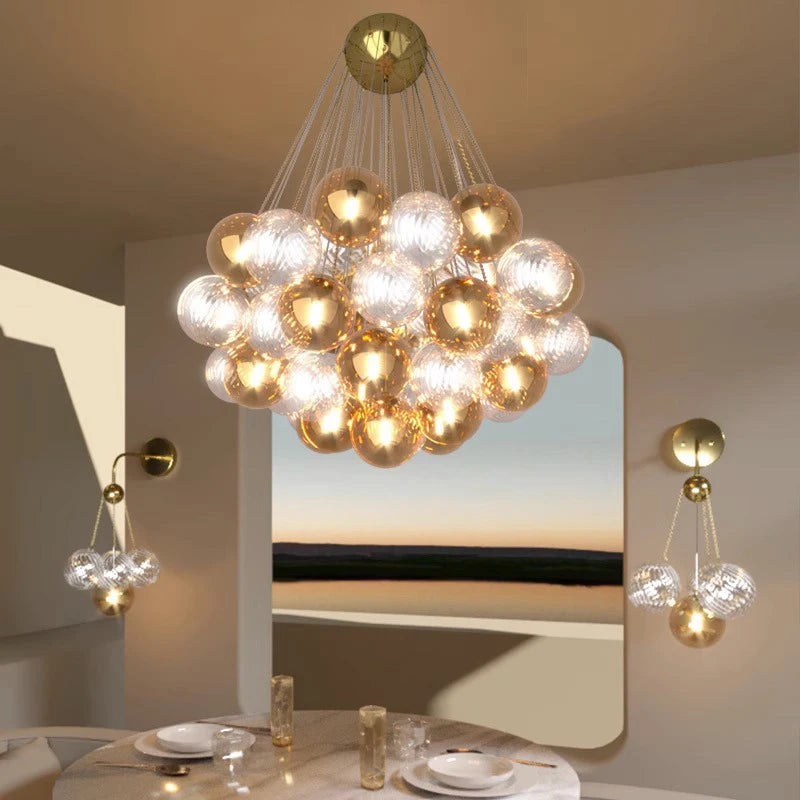 Suspension moderne éclairage intérieur lustres suspendus - vue 5 sur 14
