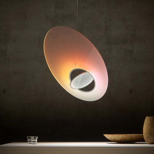 Suspension LED design nordique ovni pour restaurant ou salon