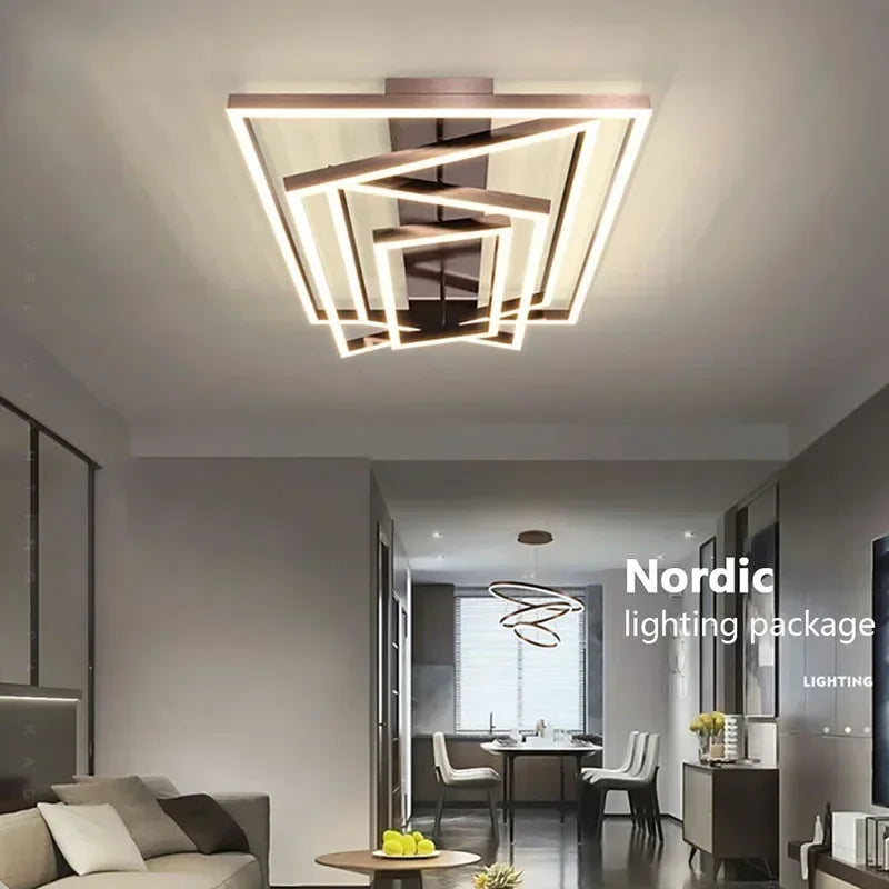 LED-Deckenleuchte im Set zum Vorteilspreis – Kontaktieren Sie den Kundenservice - vue 5 sur 12