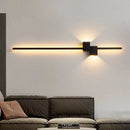 LED-Wandleuchte minimalistisch mit künstlerischem Design