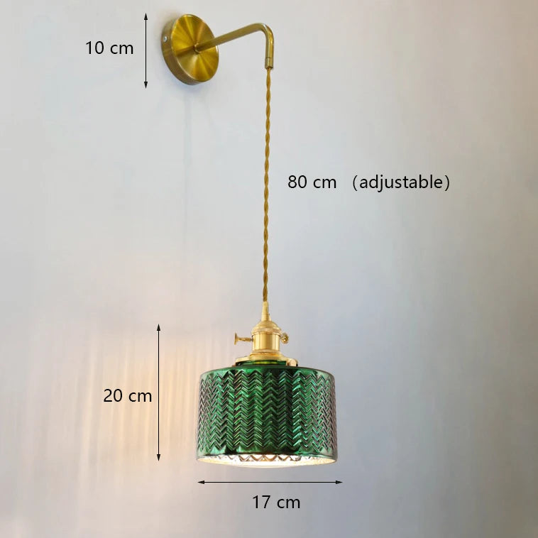 lustre en verre minimaliste japonais éclairage créatif design suspendu - vue 14 sur 15