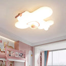 plafonnier led moderne pour chambre d'enfants en forme d'avion