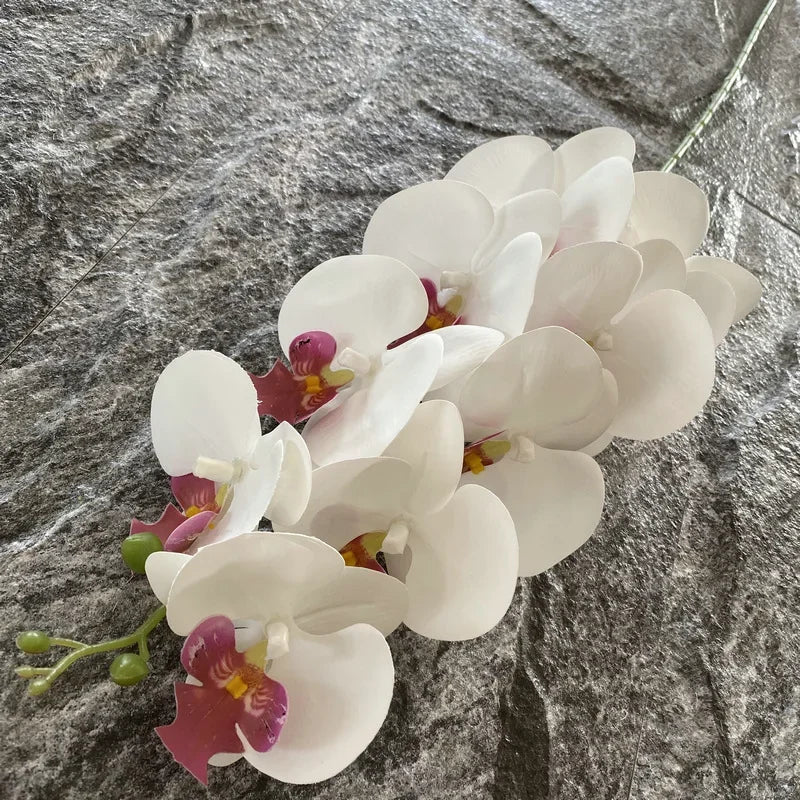 phalaenopsis artificiel orchidée rose décoration pour mariage et jardin - vue 12 sur 23