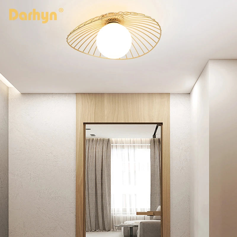 Plafonnier LED en forme de jupe - vue 4 sur 10