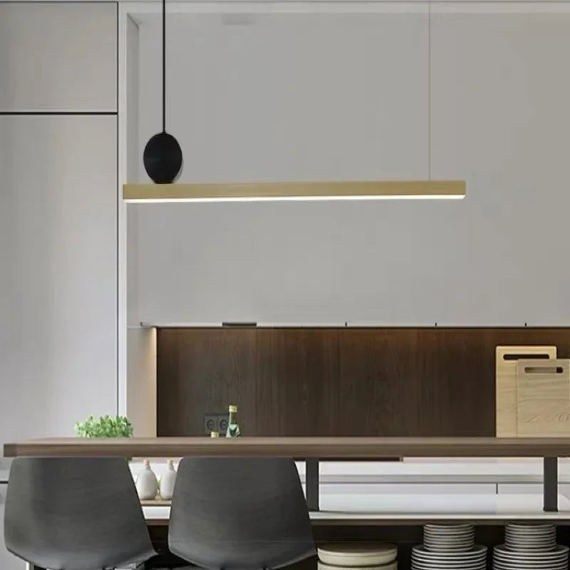 lustre en métal doré moderne pour décoration intérieure élégante - vue 5 sur 7