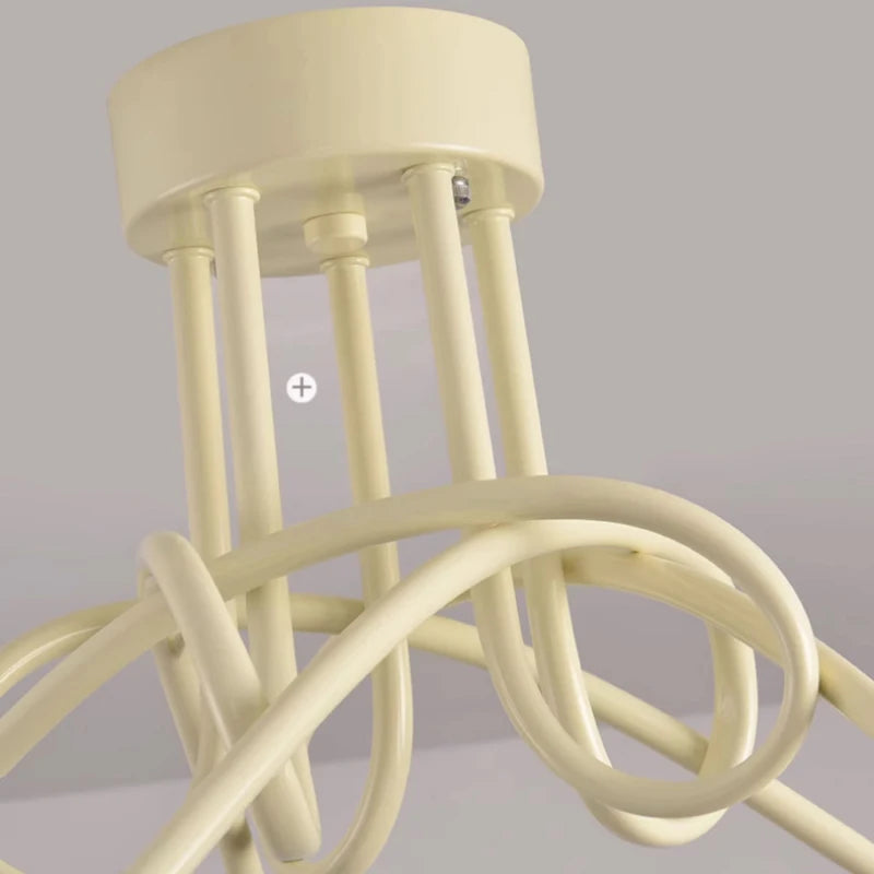 Kronleuchter im nordischen Design für moderne und farbenfrohe Kinderzimmer - vue 6 sur 10