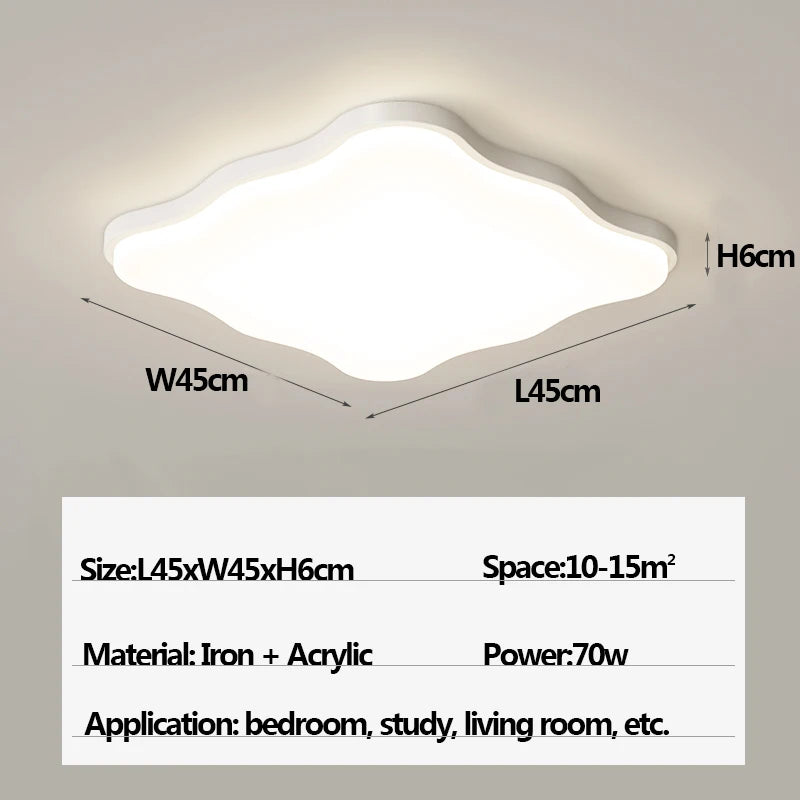 Moderne LED-Deckenleuchte für den Innenbereich - vue 15 sur 16