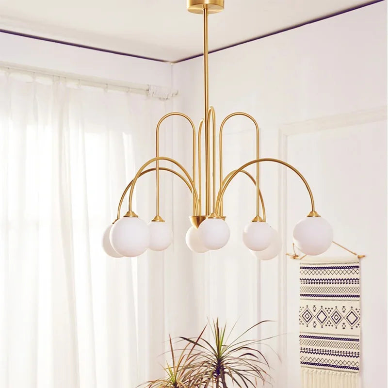 Suspension led style italien pour décoration moderne et élégante