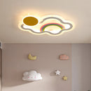 LED-Deckenleuchte Regenbogenwolke für das Kinderzimmer
