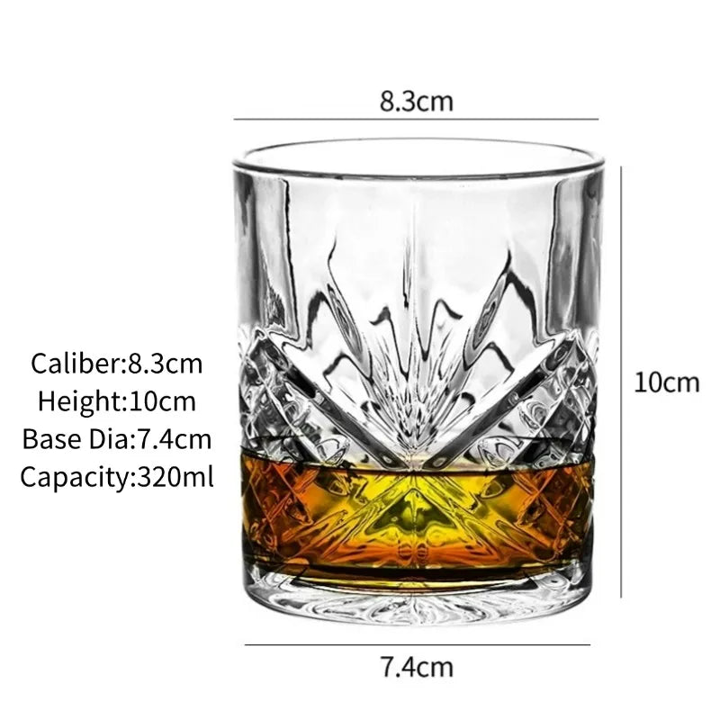 verres whisky gravés style old fashioned cadeau scotch