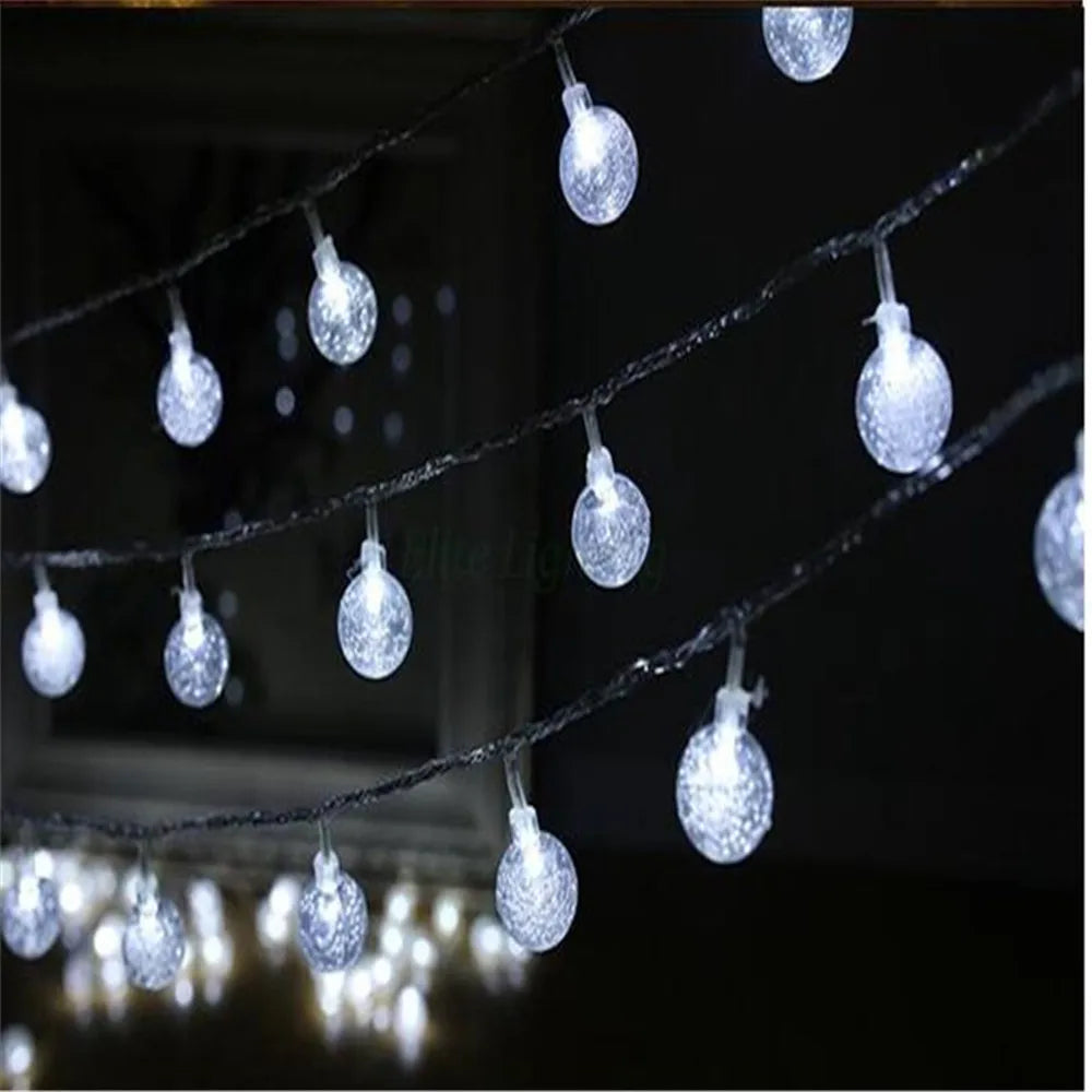 guirlande lumineuse led étanche pour décoration extérieure de jardin Noël - vue 3 sur 8