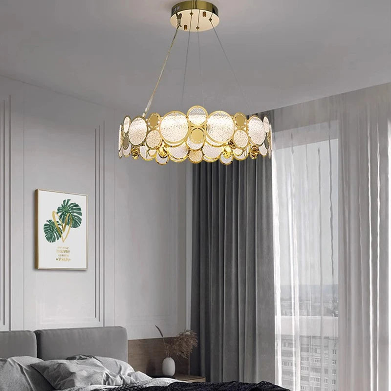 Moderner LED-Kronleuchter Luxus für Innenbeleuchtung - vue 3 sur 16