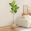 grandes plantes artificielles ficus pour décoration extérieure jardin
