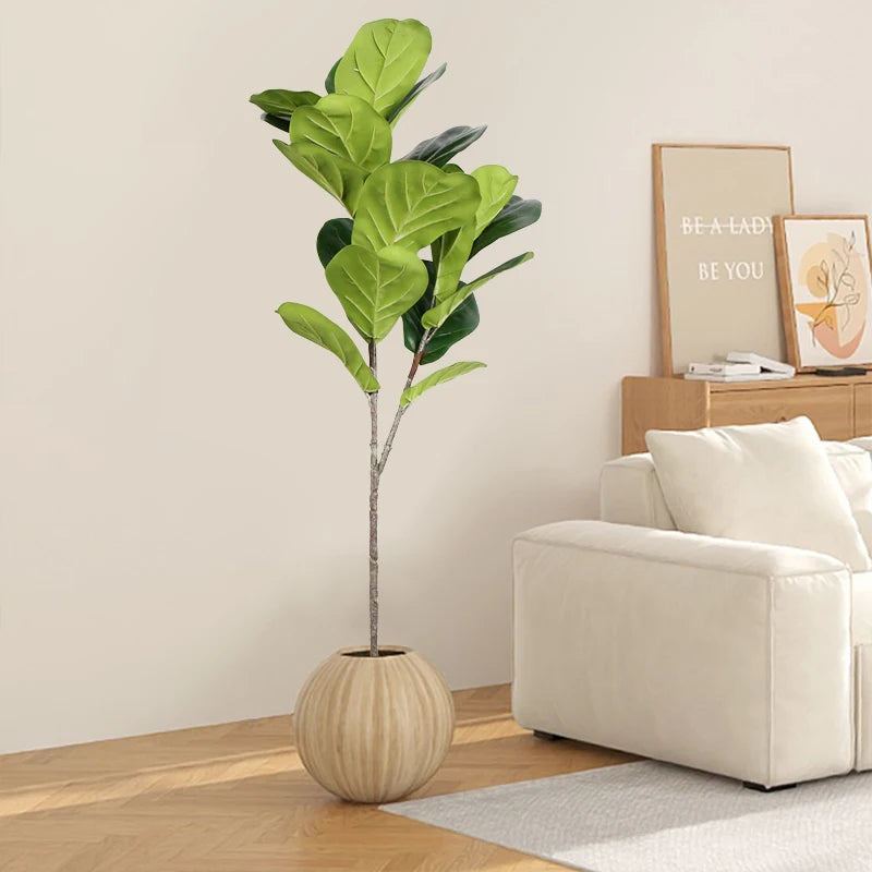 grandes plantes artificielles ficus pour décoration extérieure jardin - vue 4 sur 8