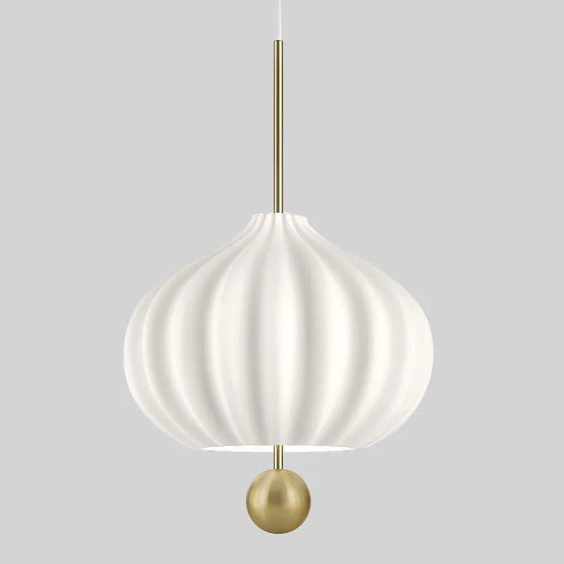 suspension moderne en verre avec fil réglable - vue 5 sur 8