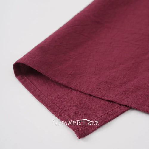 Serviette de table coton lavé style méditerranéen lot - vue 3 sur 6