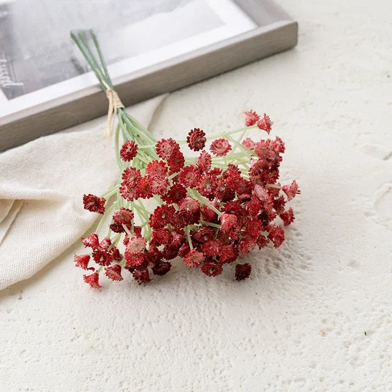 bouquet de gypsophiles artificielles pour décoration de mariage - vue 10 sur 16