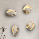 Nordische Wandleuchte Wabi Sabi aus Zement für kreative Dekoration