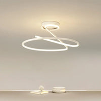 Plafond moderne à LEDs allée pour salon salle à manger chambre Loft décoration de la maison luminaires d'intérieur