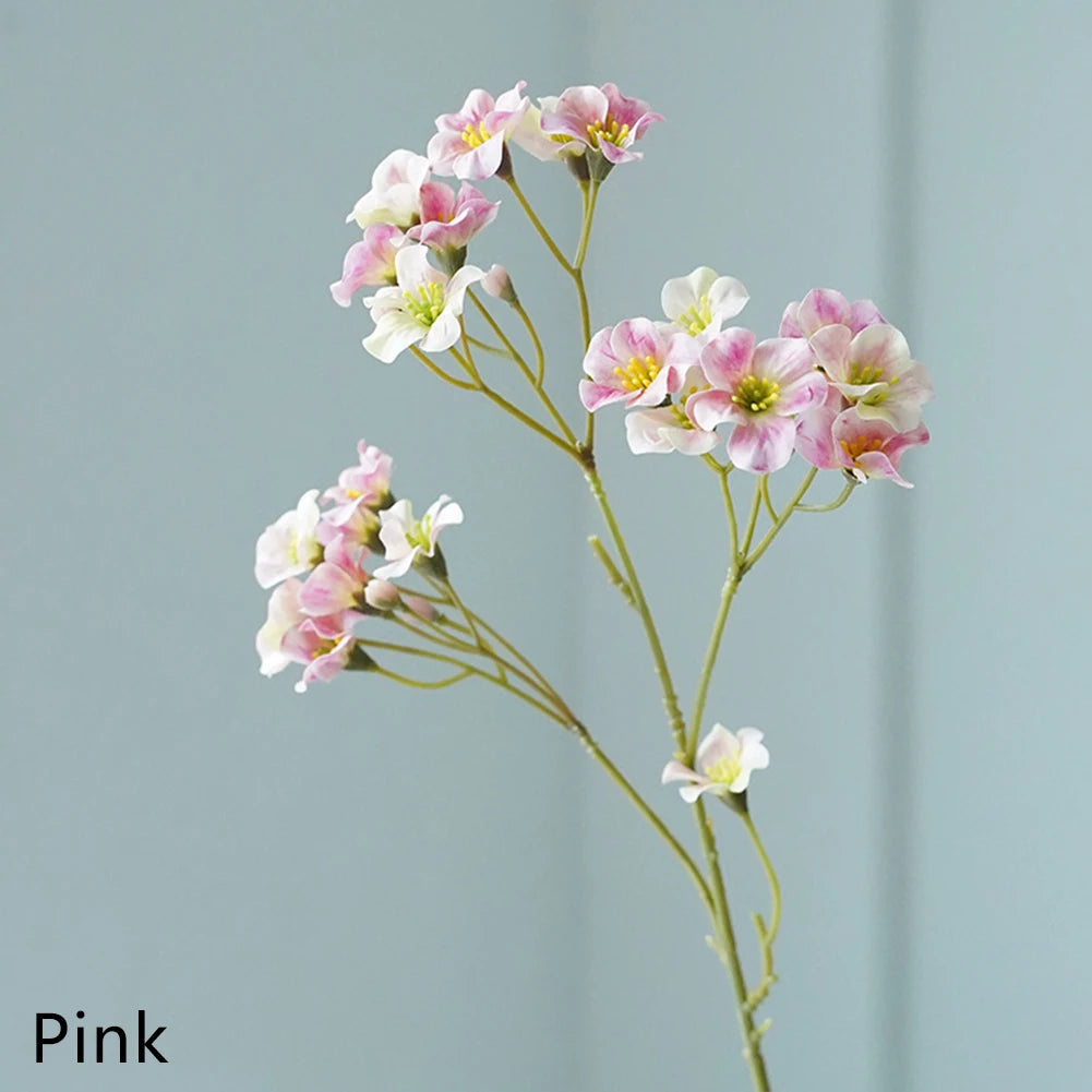 fleur de paulownia en soie artificielle pour décorations et bouquets - vue 9 sur 11