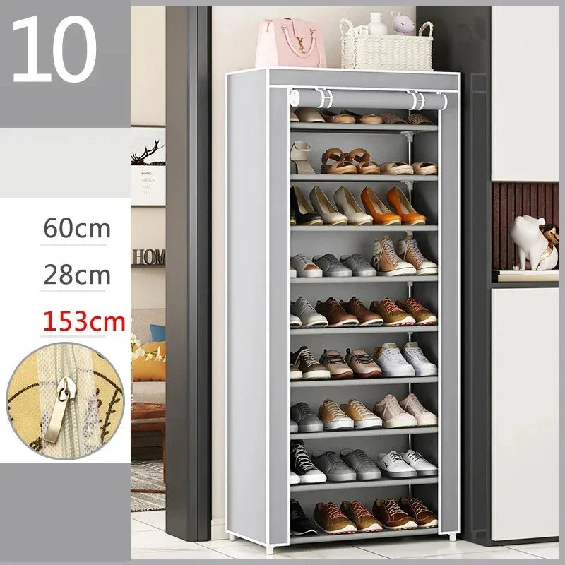 organisateur de rangement pour chaussures en plastique 120 paires luxe 2023 - vue 14 sur 28