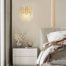 Luxuriöse und moderne Kristall-Wandleuchte für Hotels