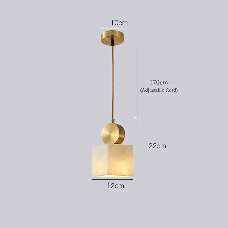 suspension imitation marbre idéale pour hôtels de luxe - vue 5 sur 7