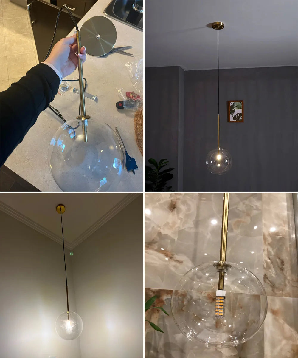 Suspension LED au design nordique moderne - vue 11 sur 10