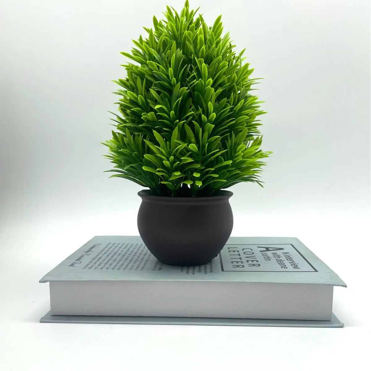 plantes artificielles bonsaï en pot pour décoration intérieure et bureau - vue 4 sur 5