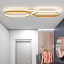 Minimalistische moderne LED-Deckenleuchte im nordischen Stil für kreative Atmosphäre