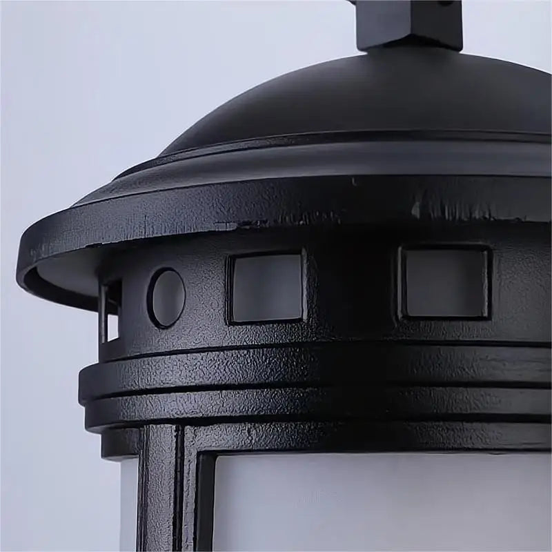 applique murale d'extérieur rétro lumineuse pour jardin et cour - vue 7 sur 8